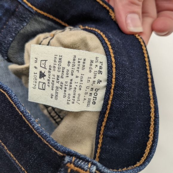 Rag & Bone Cropped Stiletto Boot Jeans - Picture 10 of 11